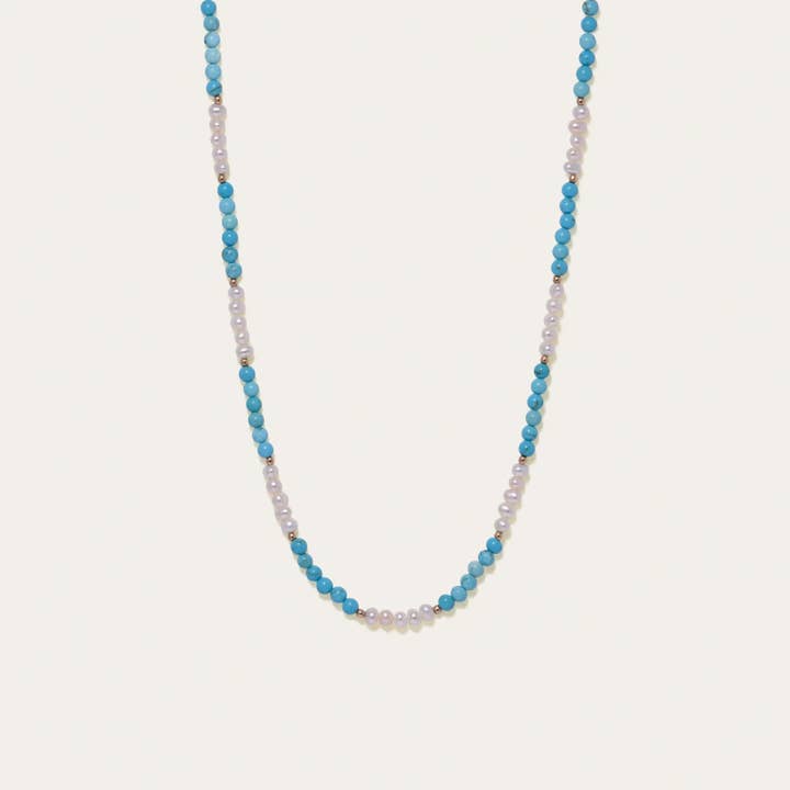 Pearl Delight with Turquoise for wholesale by NOORÈLLE