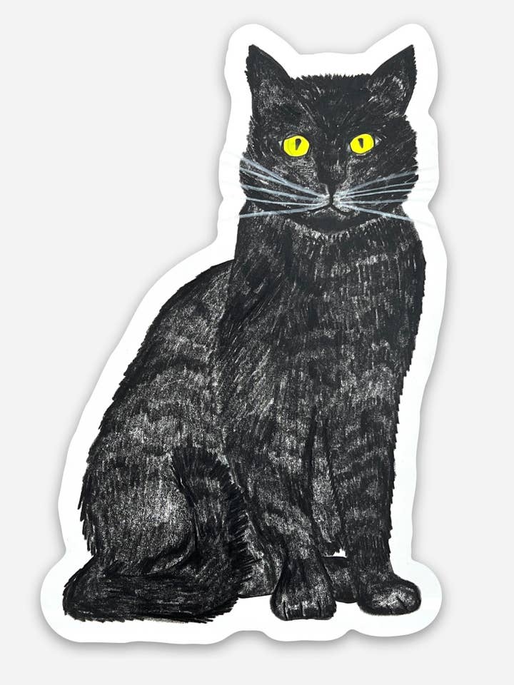 Tobias "Cat Cat" Sticker for wholesale by Natchie