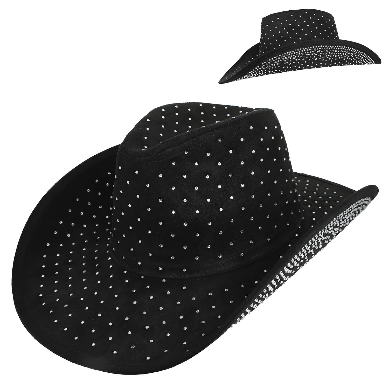 SP Sophia Collection - Wholesale Cowboy Hat - Women's - Fashion Rhinestone  Jeweled Cow Boy Hat 0