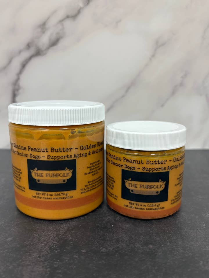 All-Natural Dog-Safe Peanut Butter | Enrichment Treat for wholesale by The FurFolk Bakehouse