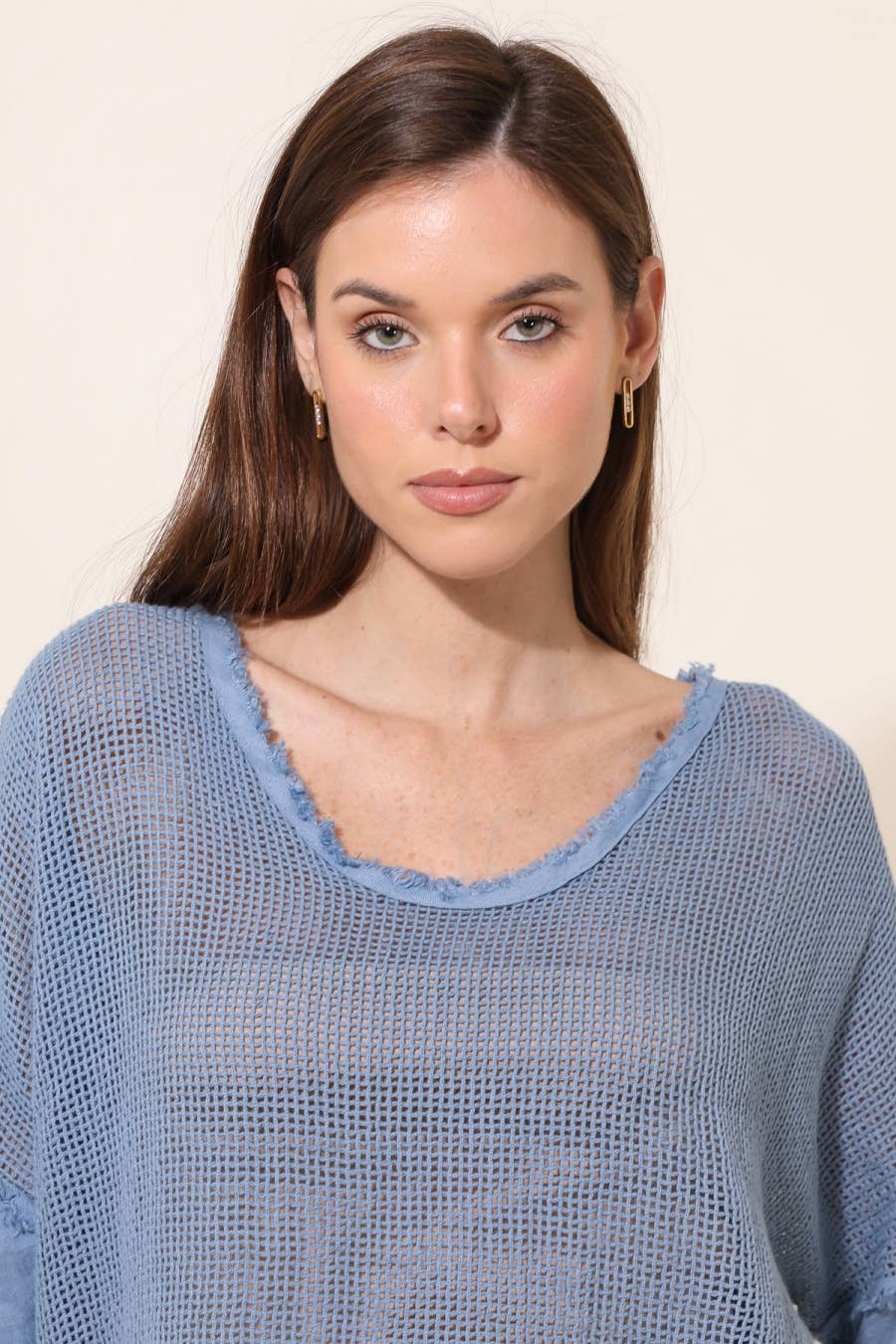 LINEN & COTTON HOUSE – Großhandel Bluse – Damen – TOP AUS BAUMWOLLSTRICK 23911 100 % BAUMWOLLE7