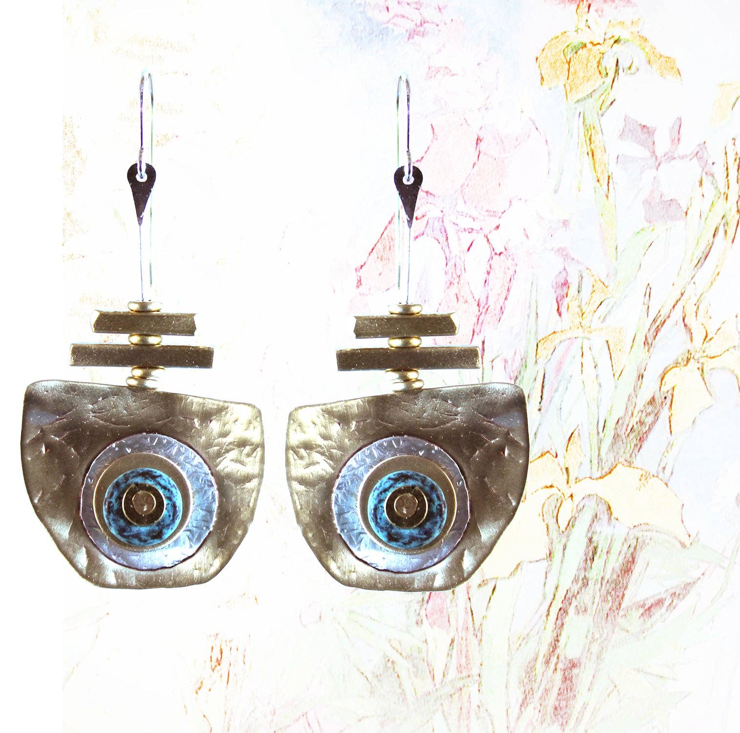 At the Seaside Sterling and Brass Made by the Gulf for wholesale by Whitney Designs Ltd.