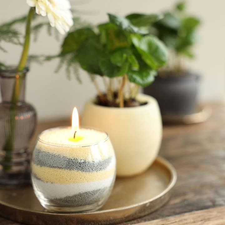 Wildflowers by Floriette - Wholesale Wax Melt - Pearlsand scented candle 400g vanilla2