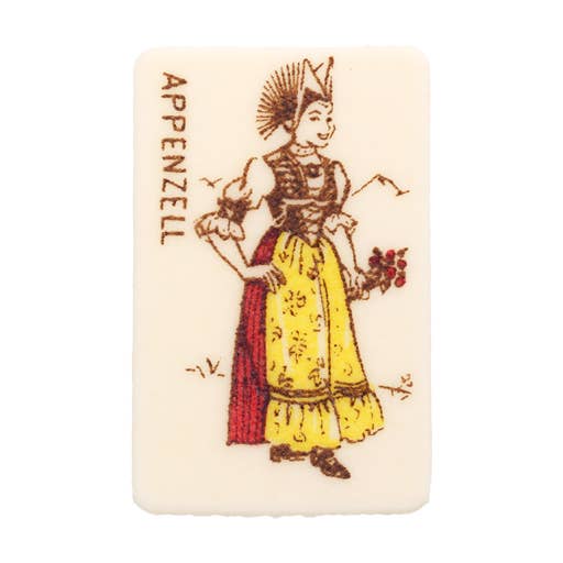 Bombasei Decor GmbH - Wholesale Cake/Cupcake Topper - Appenzeller-Trachtenfrau (100 pieces) Edible cake decoration