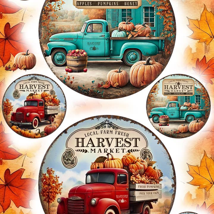 Harvest Market Rice Paper for Decoupage - Craft Paper for wholesale by European Excellency