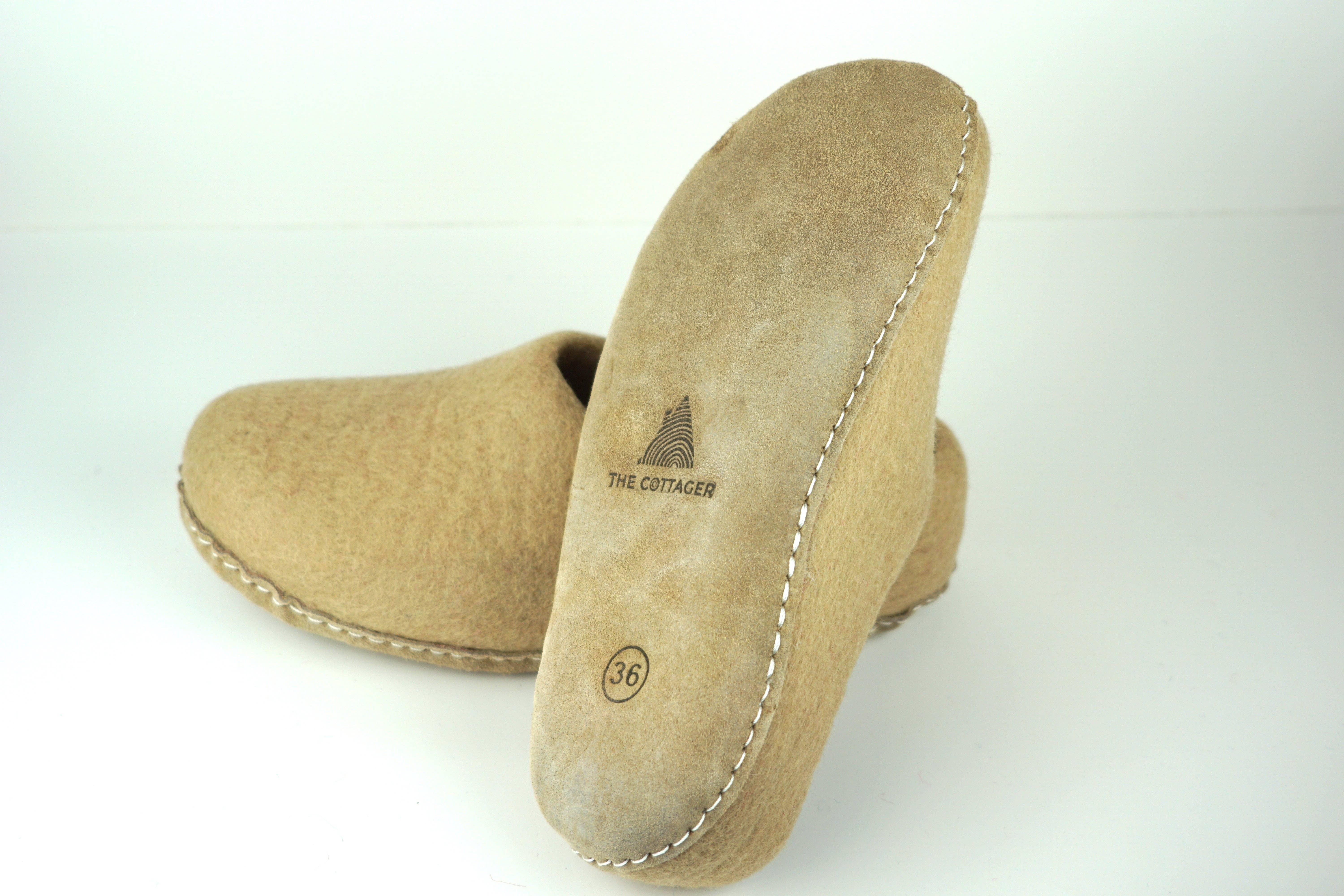 The Cottager - Vente Chaussons – unisexe - Crème d'Érable Shlips8