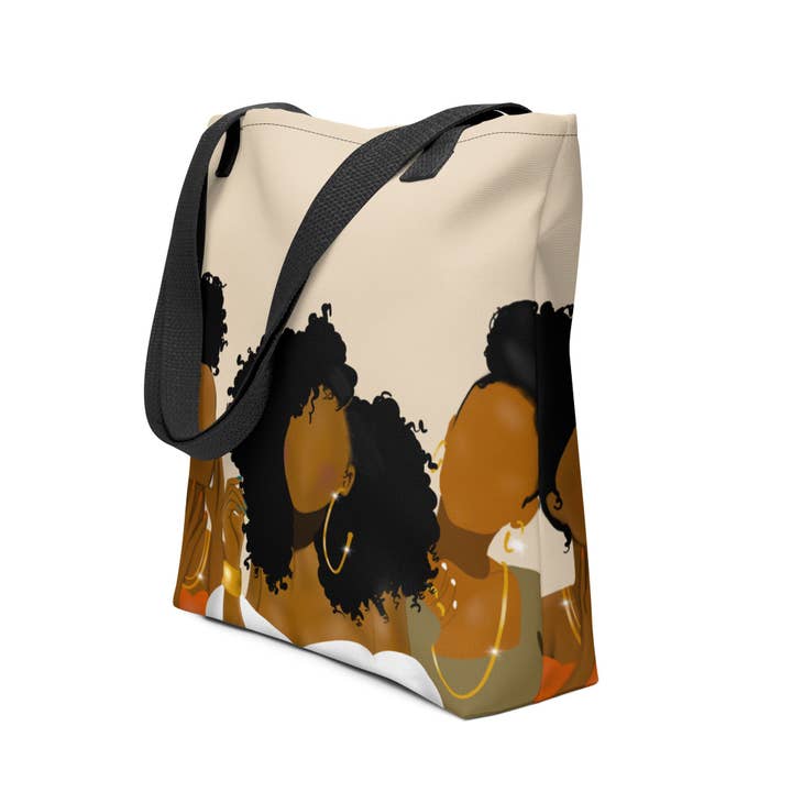 AfroGirl By Hannah - Wholesale Tote Bag - Women's - CurlFriends Tote bag