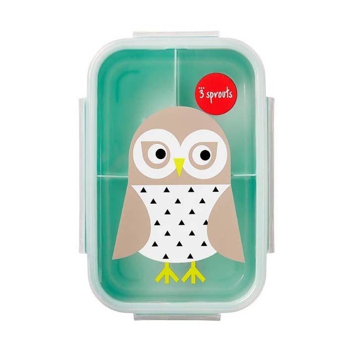 3 Sprouts - Wholesale Lunch Bag/Box - Kids - Owl Bento Box