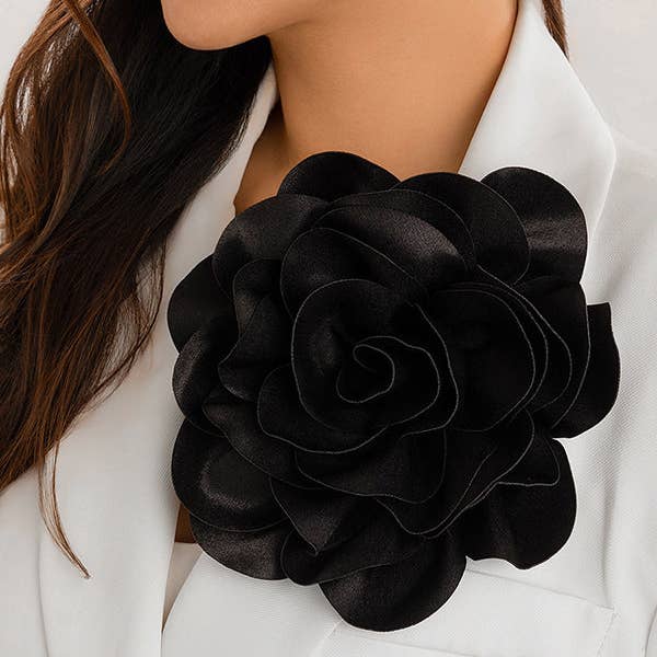 UZ Wholesale Store - Vendita all'ingrosso Spille - Spilla a forma di fiore monocromatica11