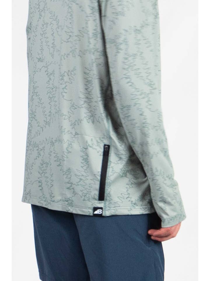 Belong Designs - Wholesale Hoodie - Men's - Men's Ascent UPF50 Sun Hoodie45