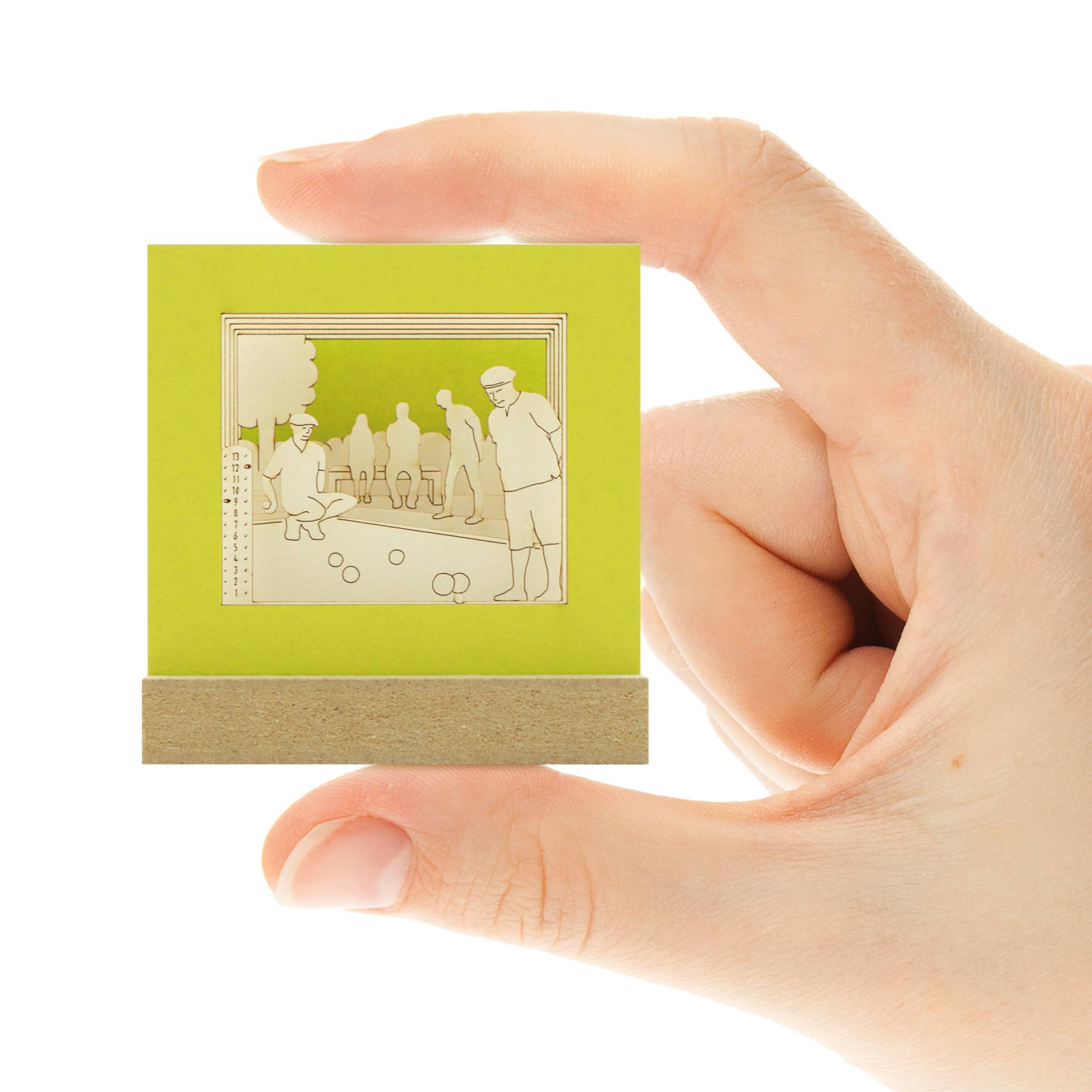 SILHOUBOX - Wholesale DIY Craft Kit - Boule & Pétanque Silhoubox M — gift item2