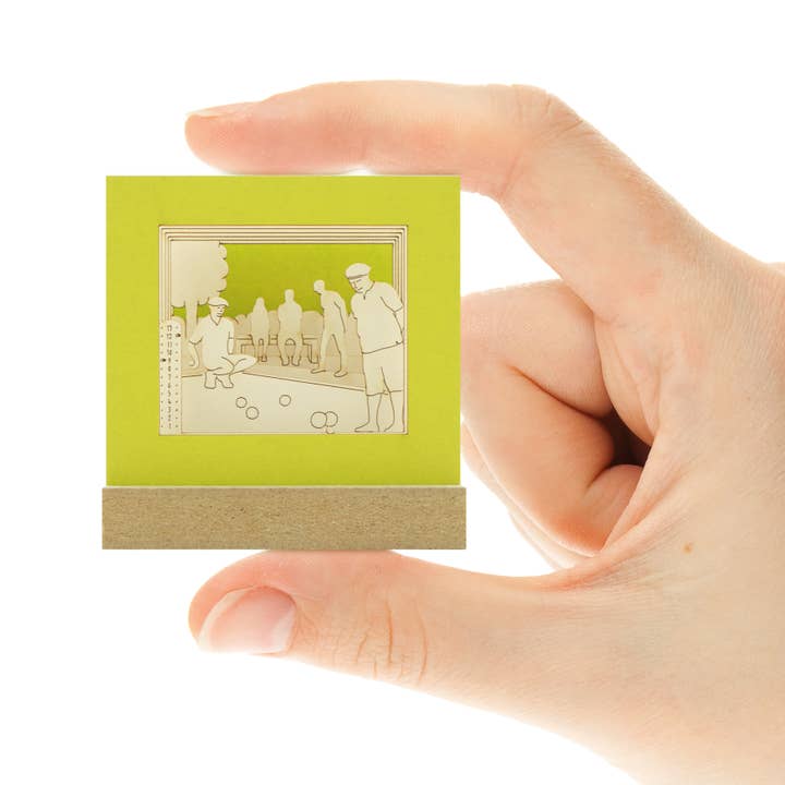 SILHOUBOX - Wholesale DIY Craft Kit - Boule & Pétanque Silhoubox M — gift item2