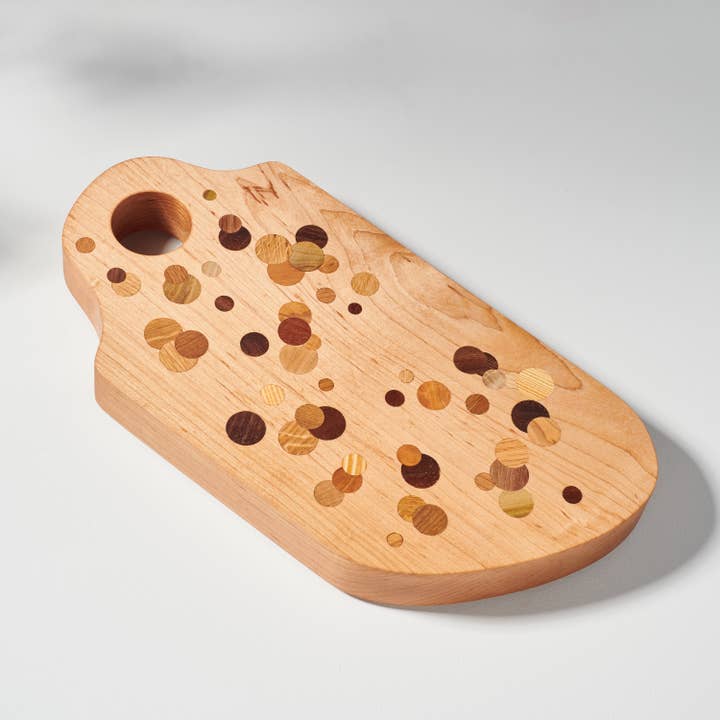 Polka Dot Board in Maple - Yayoi for wholesale by Untitled_Co