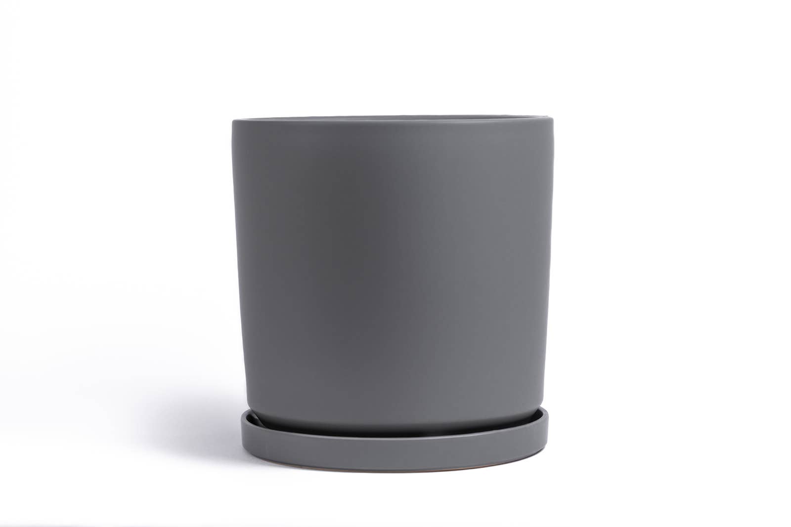 Momma Pots - Wholesale Plant Pot - 8.5"+10.5"+12.5" Cylinder Pots w/ Water Saucers (1pc each) 0