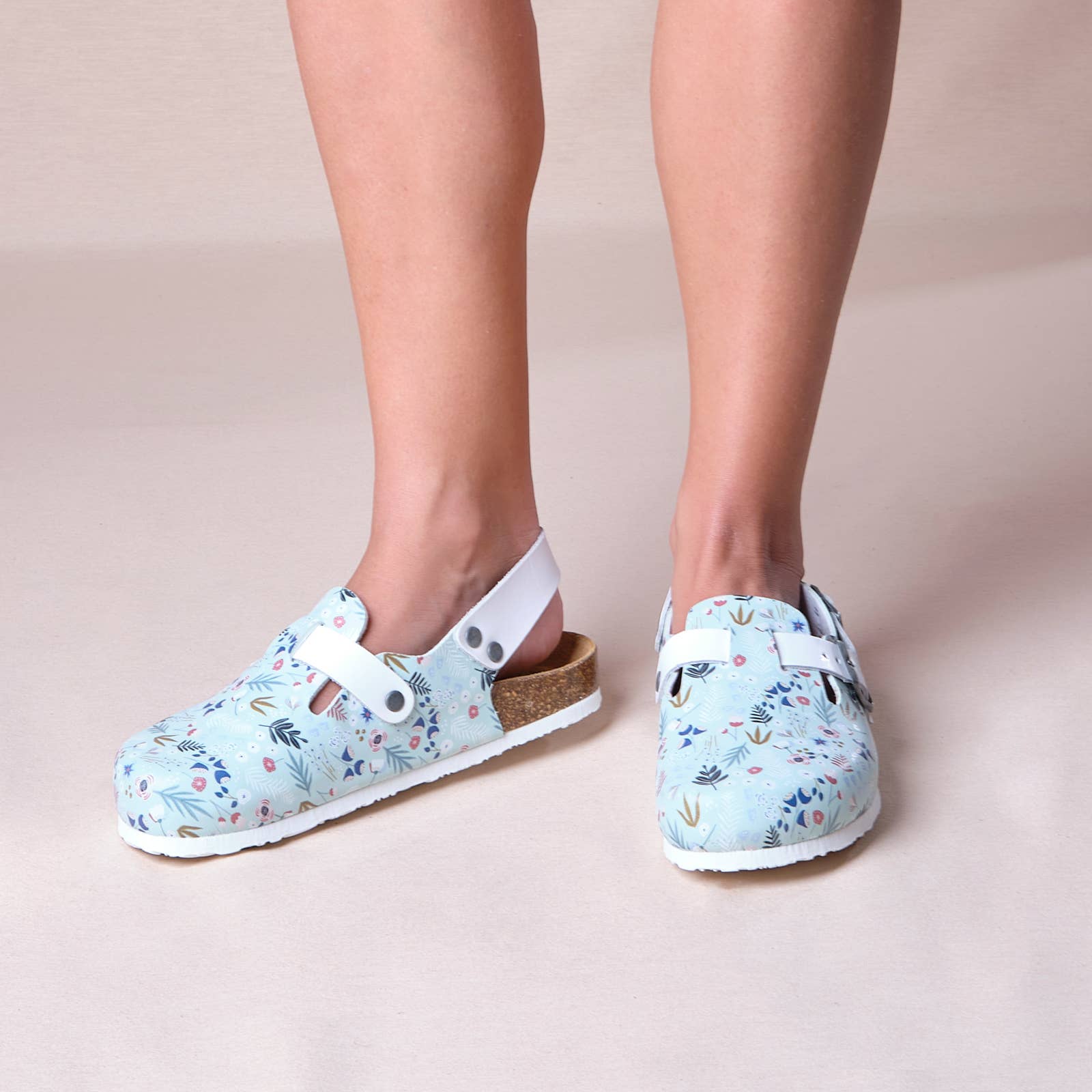 Haikon Hada (Calzame, Alster Komfort, Timoni) - Wholesale Clogs - Women's - Bio Natur clogs for work or stay at home3