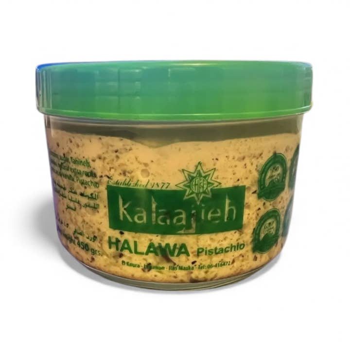 Kalaajieh Halawa med Pistacie (450g) for engroshandel hos Ancient Tree