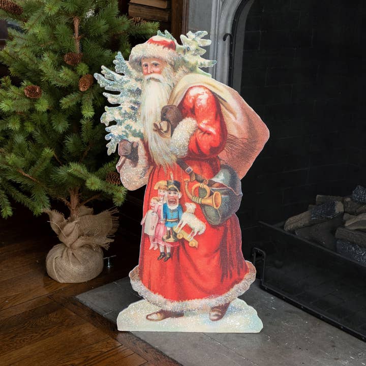 36" LONG BEARD SANTA DUMMY BOARD for wholesale by Ragon House