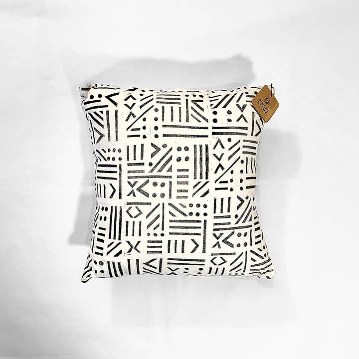 Ginger & Lime Print Shop - Wholesale Throw/Decorative Pillow - White Mathematics Pillow Cover with Insert2