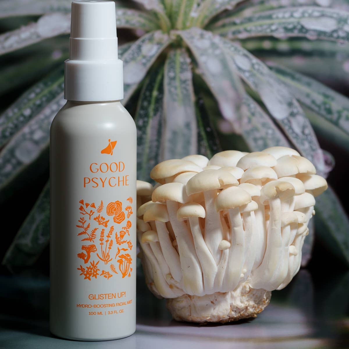 Good Psyche - Wholesale Face & Body Mist/Water - Glisten Up! Hydro-boosting face & body mist with Tremella mushroom3