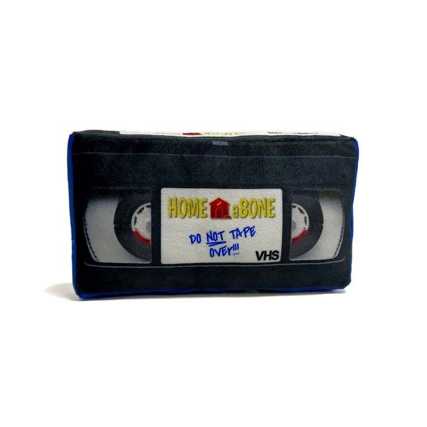 CatwalkDog – wholesale Pet plush toy – Dog – Home aBone VHS Cassette Toy1