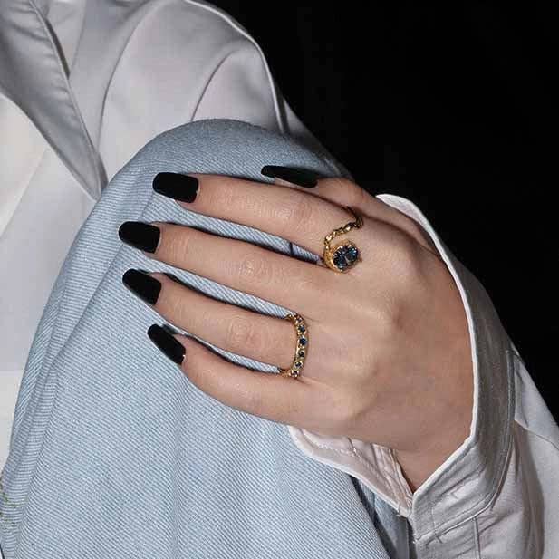 Love Local Jewelry - Wholesale Multi-Stone Ring - FREYA SAPPHIRE RING5