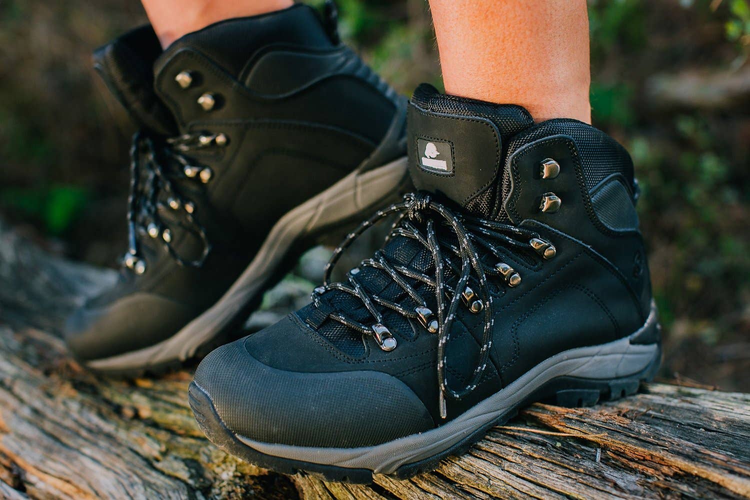 Schwarz GUGGEN Mountain B-Ware M012 herrvandringsskor vattentäta för utomhusbruk för wholesale på Faire2