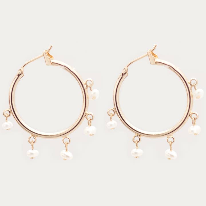 Mini aros Malibu ~ Conchas saladas para venta al por mayor de SALTY CALI