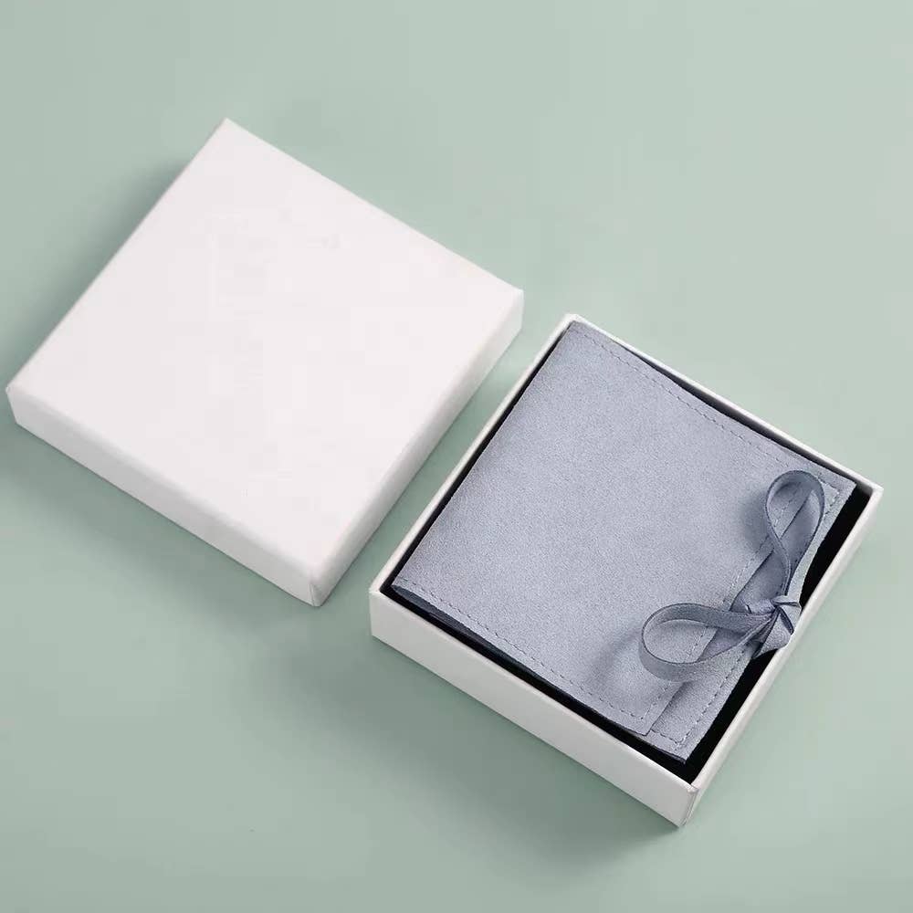 ZaraJewellery – Suporte de joias e exposição por atacado – Bolsa Premium para Joias em Microfibra – Saco de Presente Macio com Cordão8