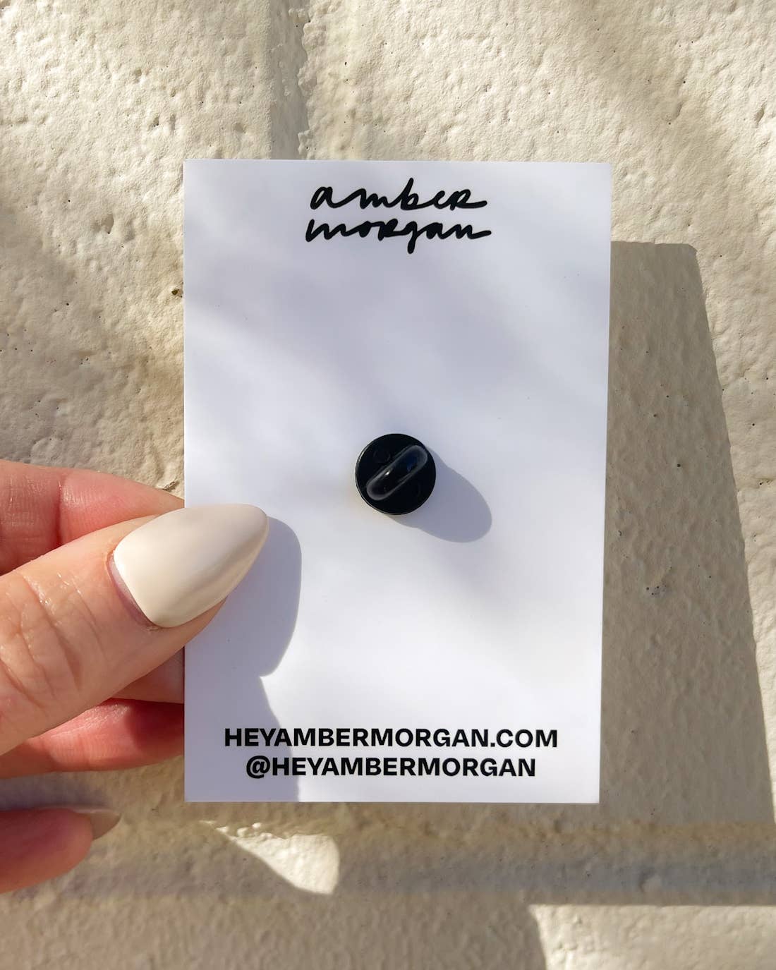 Amber Morgan - Wholesale Lapel Pin/Button - UFO Over Joshua Tree Enamel Pin1