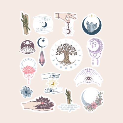 Magic Moon Sticker Pack for engroshandel hos My LuElla