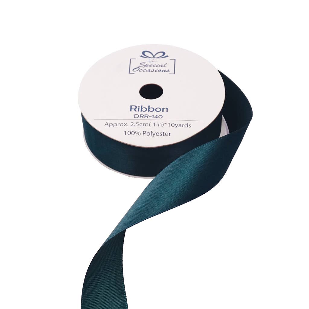 Angels Craft - Wholesale Ribbon – Gift wrapping - Satin Ribbon 1" x 10 Yards Set of 12 (Available 16 colors)14