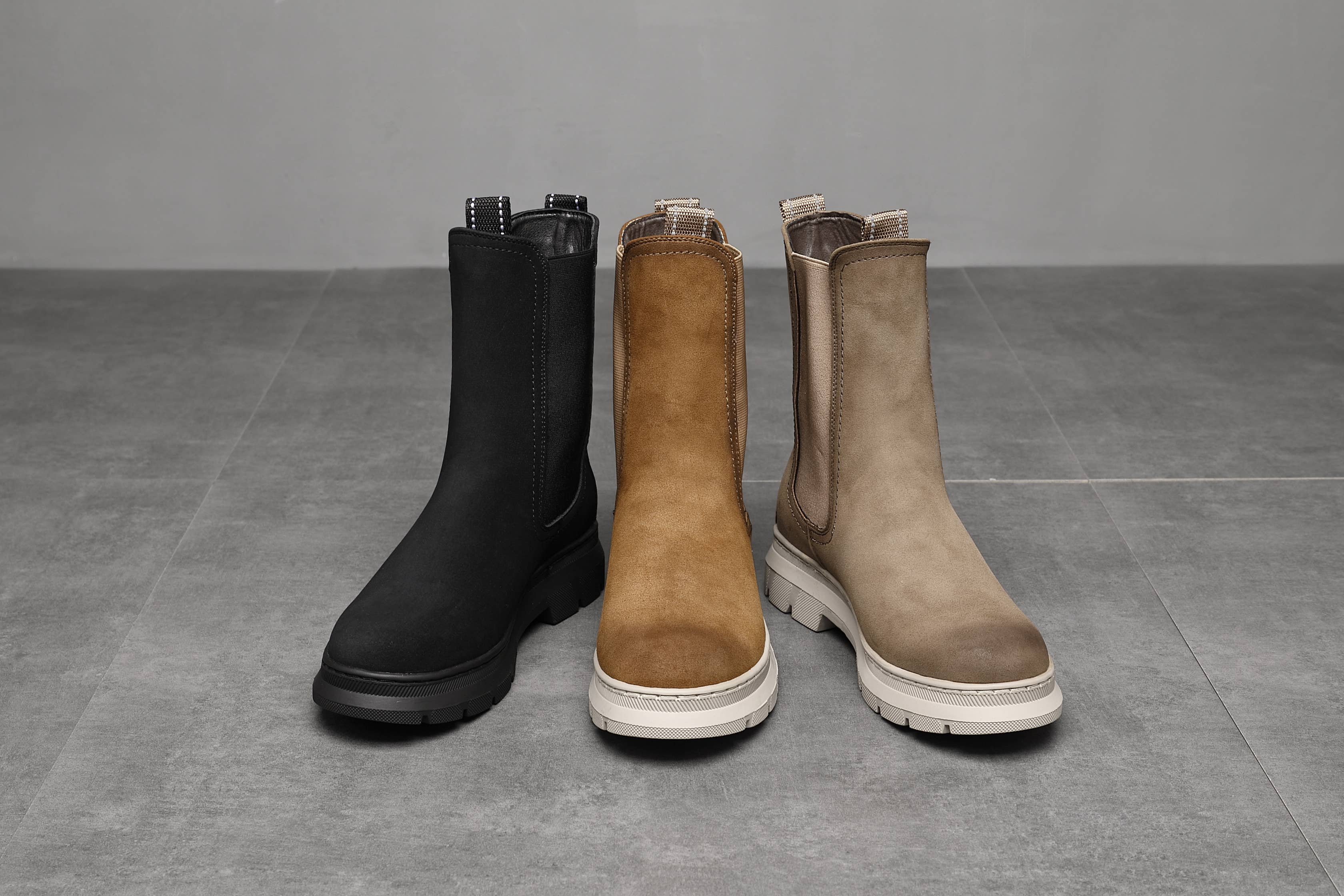 Top Staka – wholesale Boots – Women’s – A2306 WOMEN Faux Suede Leather- mid calf boots7