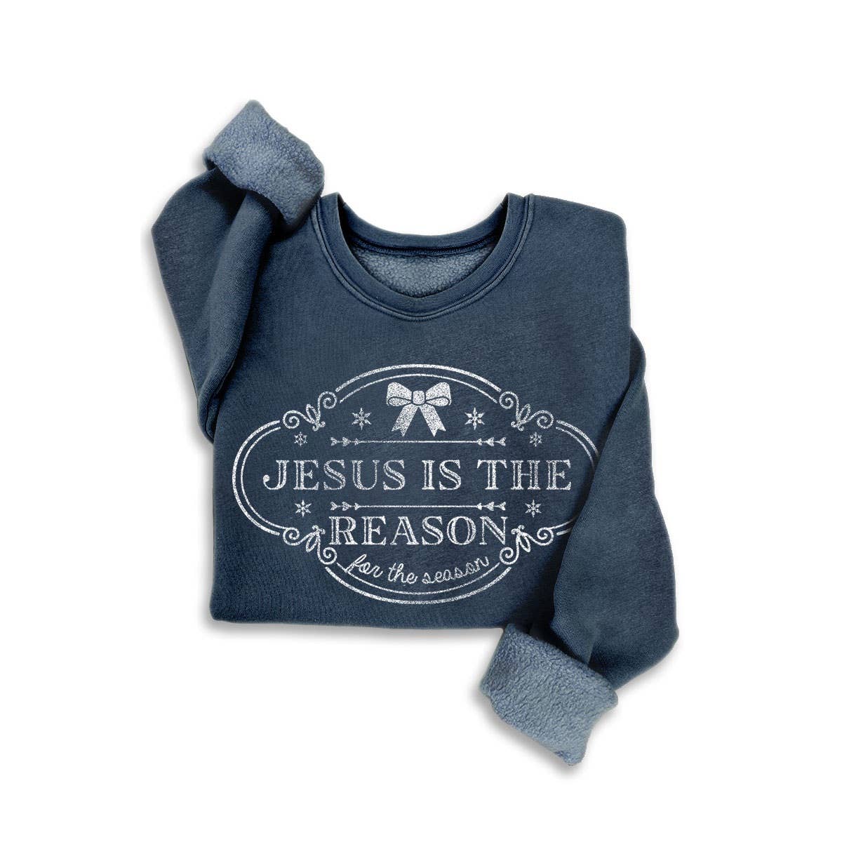 HRTandLUV - Vente Sweat-shirt – femme - JESUS EST LA RAISON SWEATSHIRTS MINÉRAUX3