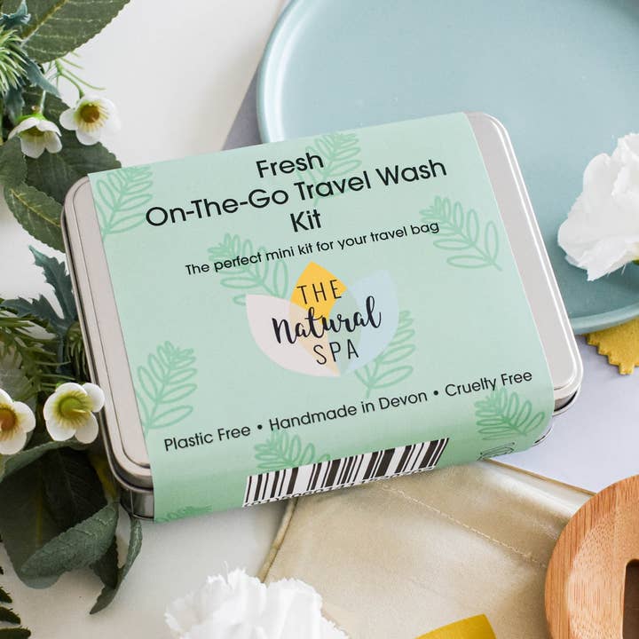 Fresh Mini "On-The-Go" Travel Wash kit for wholesale by The Natural Spa Cosmetics