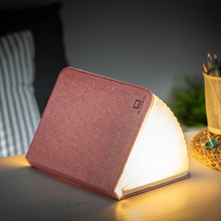 Gingko Design β wholesale Booklight β Linen Fabric Smart Book Light4