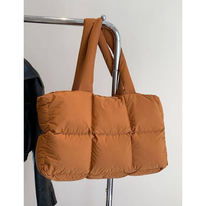 Sweetkama – Engroshandel Tote bag - Dame – Sweetkama dame skuldertaske i ensfarvet polstret skumdesign SKAB41344