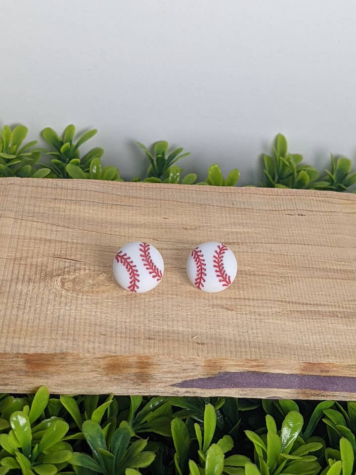 Pendientes de béisbol para venta al por mayor de KimiJean Creations