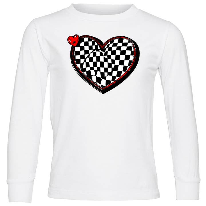 Camisa Checker Herat LS, blanca (para bebés, niños pequeños, jóvenes y adultos) para venta al por mayor de Micro Me