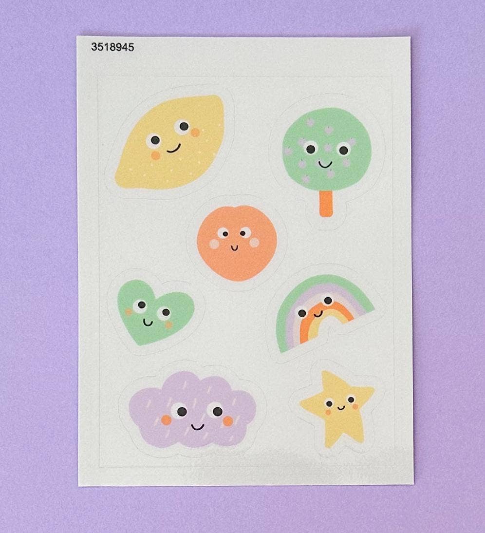 StudioSonna - Wholesale Sticker - Kids & Baby - Set Reflective Stickers Looky Looky1