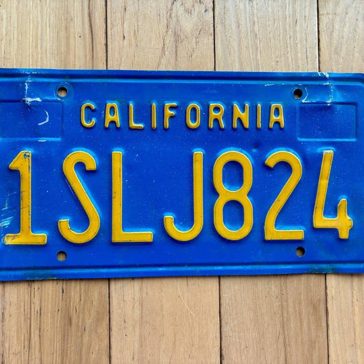 1970 Base Californien Nummerplade for engroshandel hos RusticPlates
