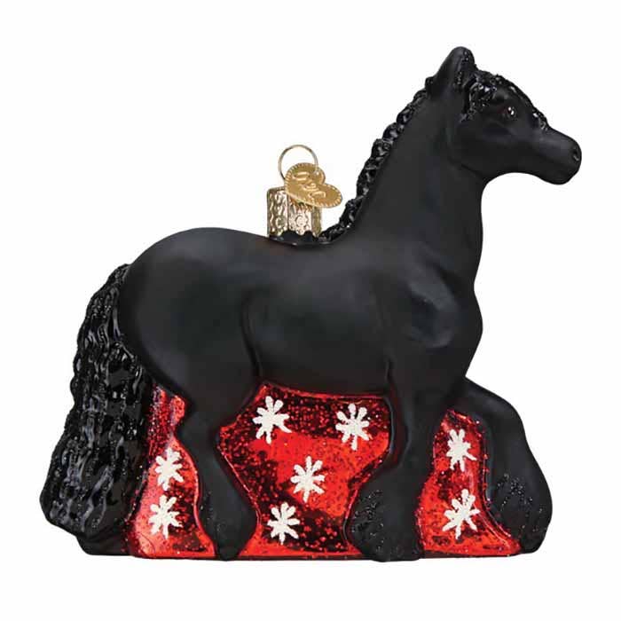 Kelley and Company – Engroshandel Pynt – Ornament - Glas Friesian