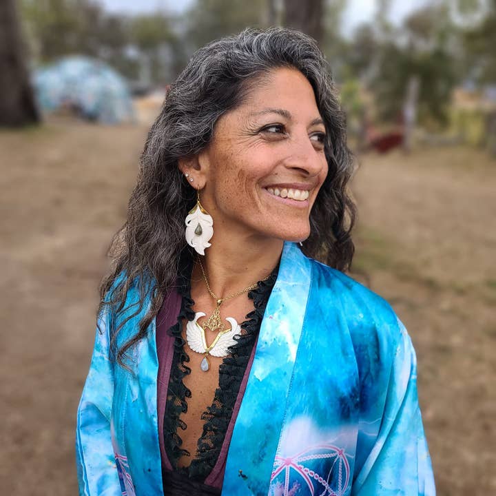 Feather Tribe - Wholesale Dangle earrings - Peacock Earrings1