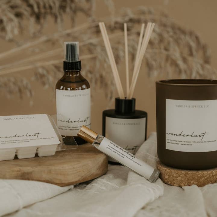 Vanilla and Spruce, LLC - Wholesale Roll-On Fragrance - Perfume Roller - Wanderlust3