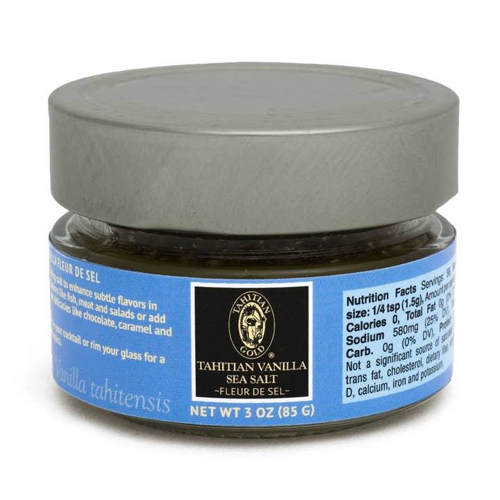 Sel à la vanille de Tahiti pour la vente par Tahitian Gold Co.