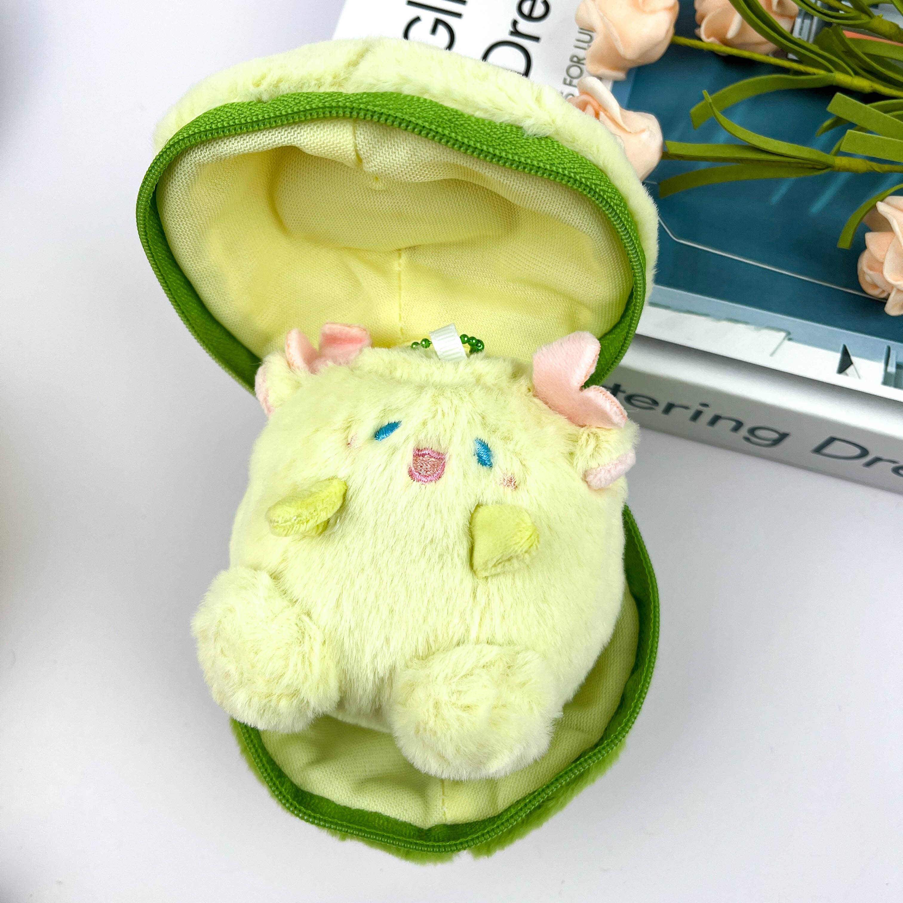 SoapElenGlen - Venta al por mayor Llavero - Mujer - Llavero colgante peluche transformable con forma de fruta1