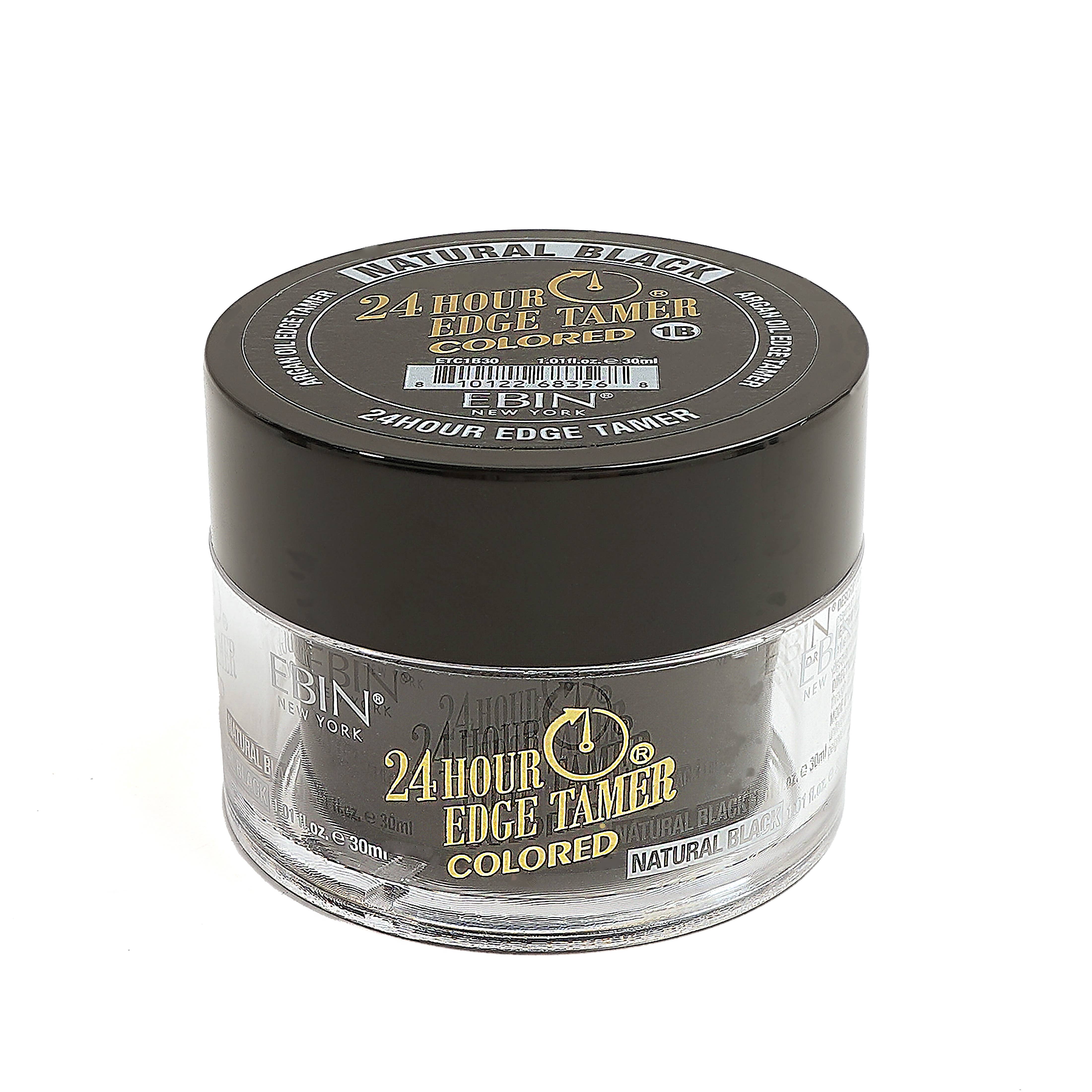 EBIN NEW YORK - Wholesale Hair Styling Gel/Mousse - 24 Hour Colored Edge Tamer - Natural Black1