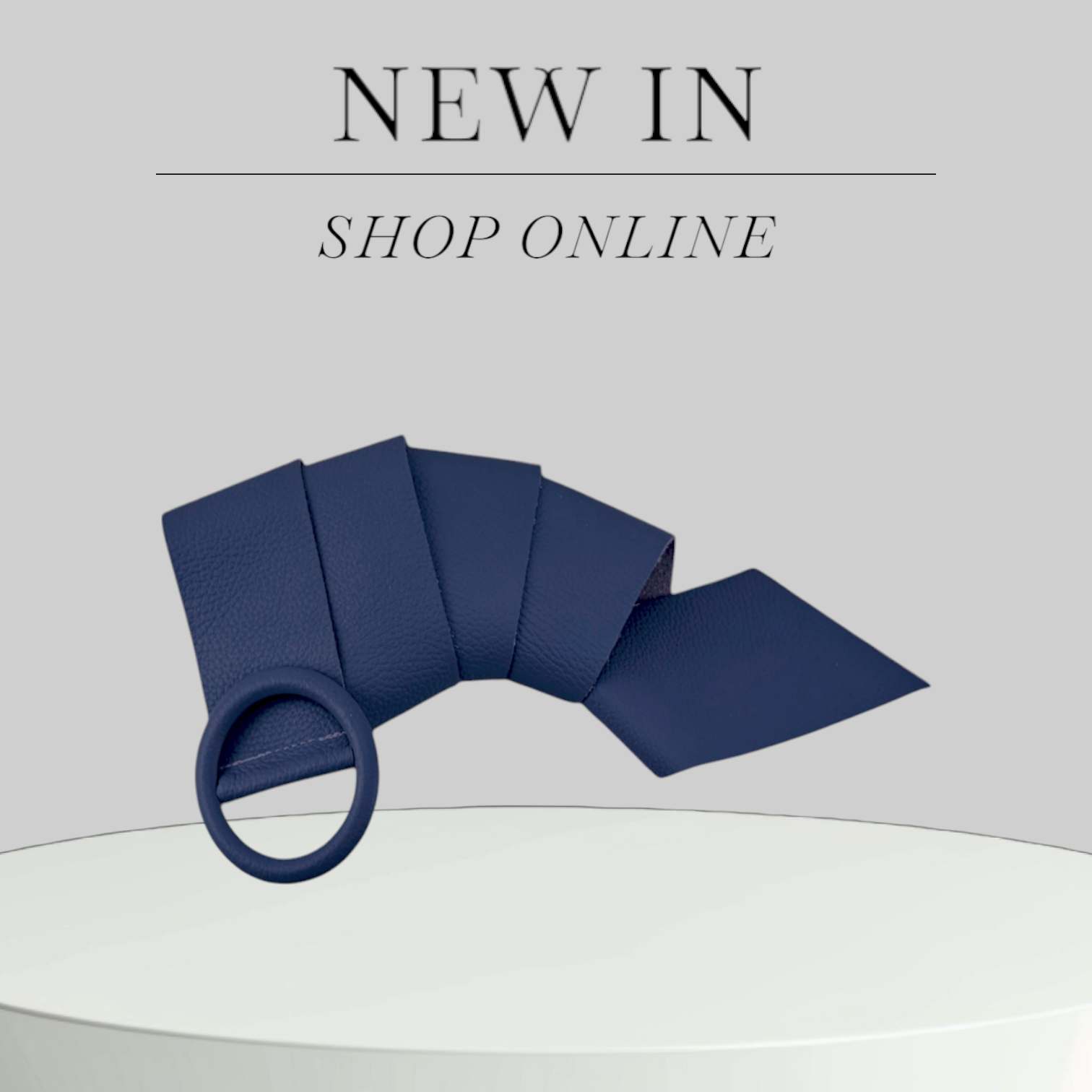 ITALIAN'S LEATHER – wholesale Belt – Women's – Claudia Cowhide Belt 22021824