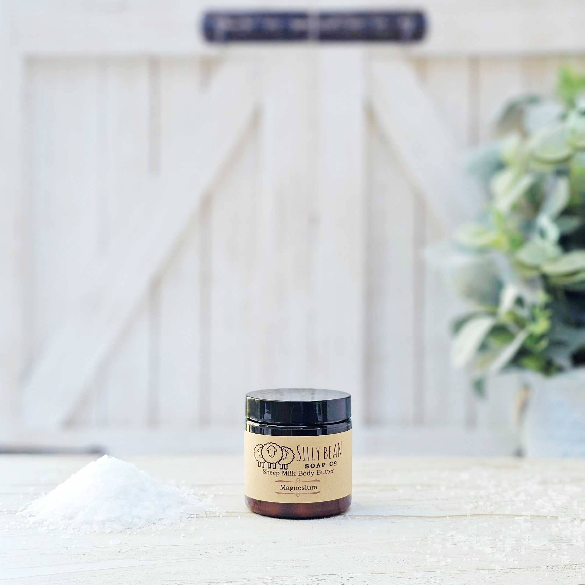 Silly Bean Soap Company - Wholesale Muscle Lotion/Rub/Gel - Magnesium Infused Sheep Milk Body Butter2