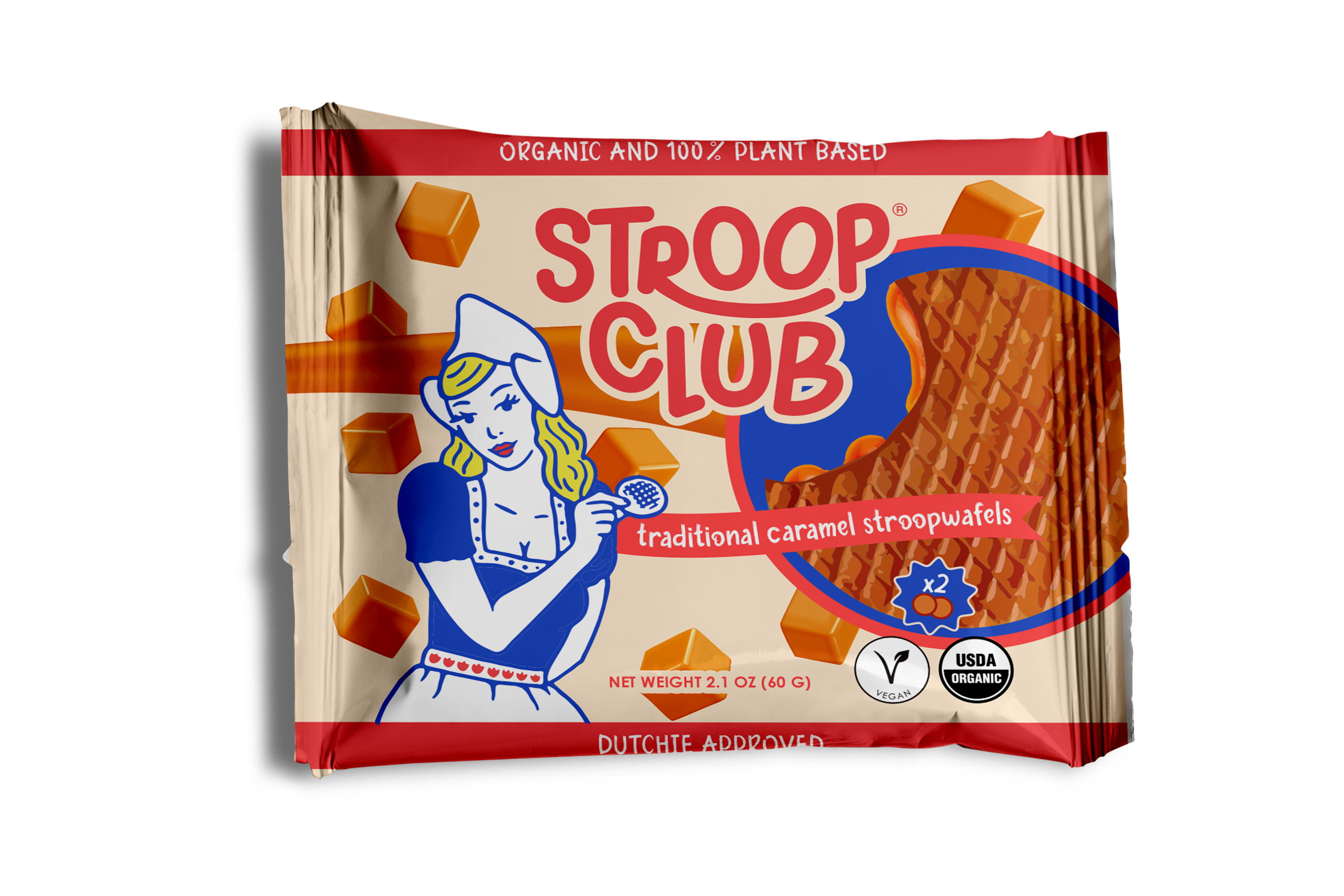 The Stroop Club (UK) – wholesale Biscuit – Traditional Caramel Organic and Plant-Based Stroopwafel 2-pa1