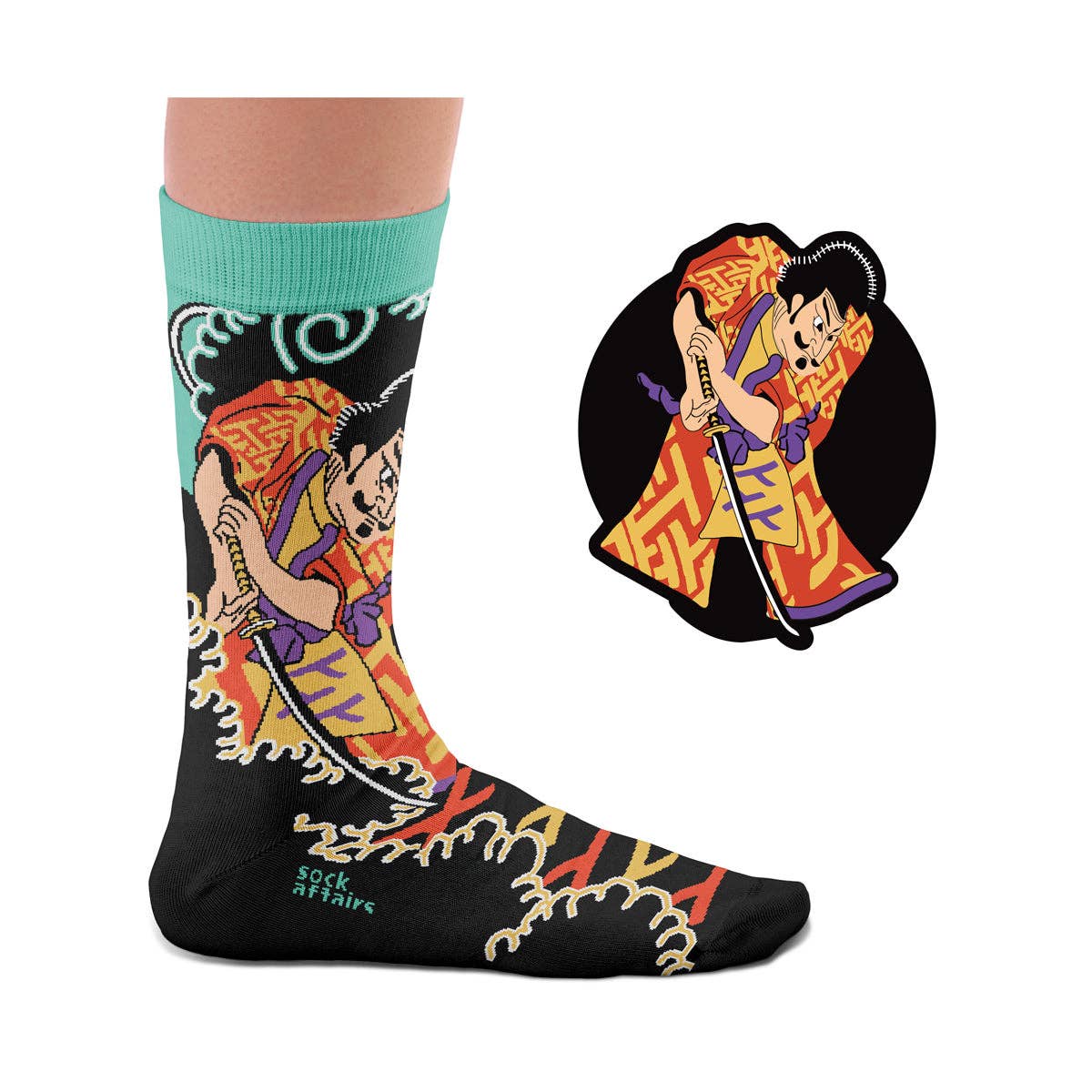 Sock Affairs - Wholesale Socks - Unisex - Samurai Socks0